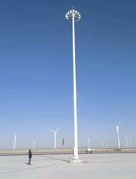 瓜州高速路服务区莎车高杆灯项目