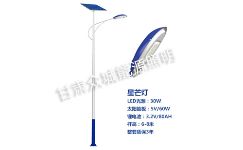 莎车太阳能路灯核心技术参数解读